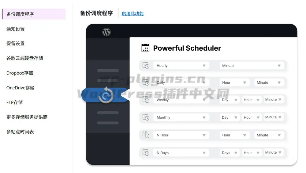 WP网站整站备份搬家插件WP Migration and Backup