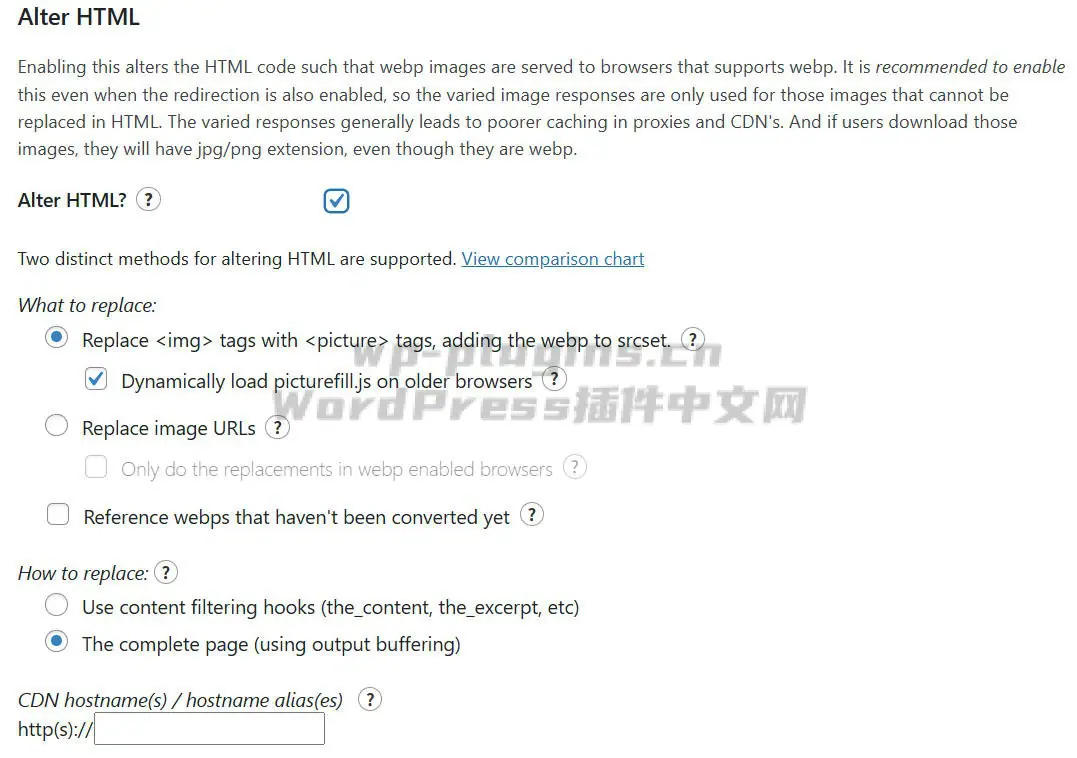永久免费的图片转WebP插件WebP Express