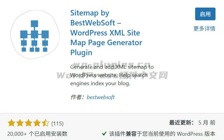 BestWebSoft sitemap插件常见使用问题